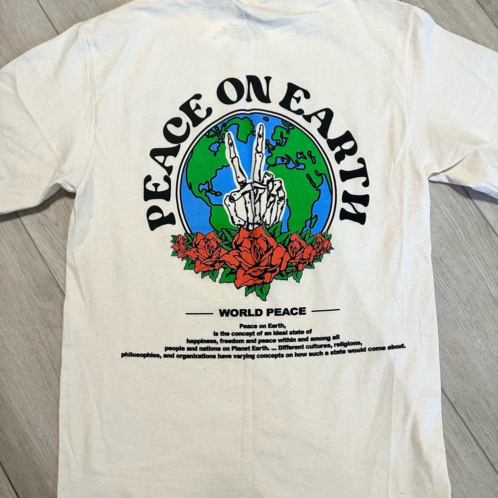 PACSUN Peace on Earth T-Shirt